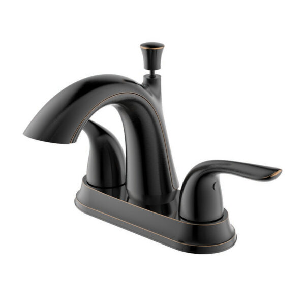192-7130 Noble Two Handle High Arc Bathroom Faucet